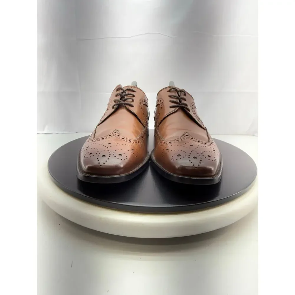 Florsheim Wingtip Mens Sz 9 Extra Extra Wide Brown‎ Leather Oxford 11428 Shoes